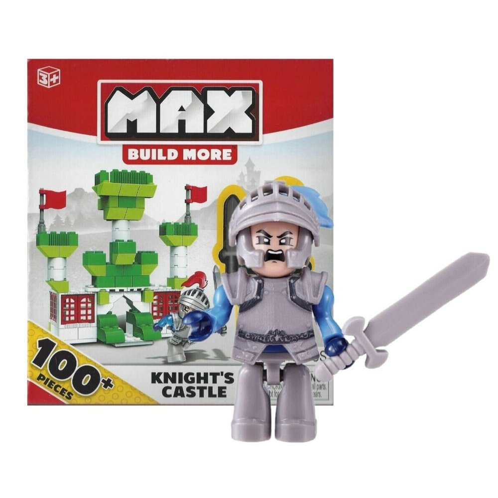 Knight’s Castle Max Build More 100+ Piece Building Toy Set 2019
